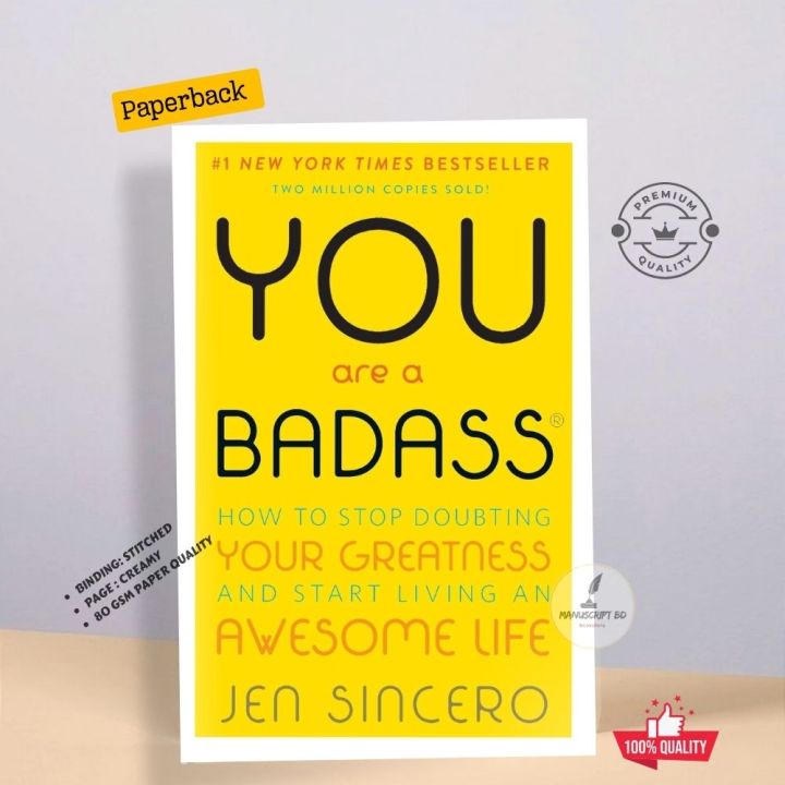 You Are a Badass by Jen Sincero - Premium - Paperback