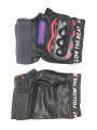 Biker Motorcycle Riding Hand Gloves Half Finger-Pro Biker (Local).