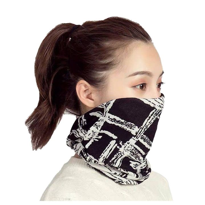 Fashion%20Autumn%20Winter%20Balaclavas%20Women%20Cold-proof%20Warm%20Variety%20Head%20Scarf%20Cap%20Protect%20Neck%20Unisex%20Multi-functional%20Hat%20Turban%20-%20Image%204