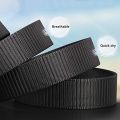 【Factory-direct】 Self-buckled men's nylon belt Army tactical belt Men's military canvas belt Cummerbunds high-quality shoulder belt.