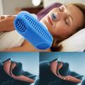 2 In 1 Anti Snoring and Air Purifier Silicone Snore Nose Clip Vents. 