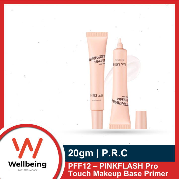 PINKFLASH PFF12 Pro Touch Makeup Base Primer 20gm | PinkFlash (Primer) Pro Touch Pore Minimizer Makeup Primer - Makeup Base Primer