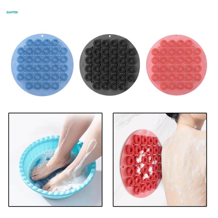 Silicone%20Shower%20Foot%20Back%20Scrubber%20Round%2011.8inch%20with%20Suction%20Cups%20Foot%20Cleaning%20Multifunctional%20Bathing%20Supplies%20Wall%20Mounted%20Massage%20Pad%20-%20Image%209