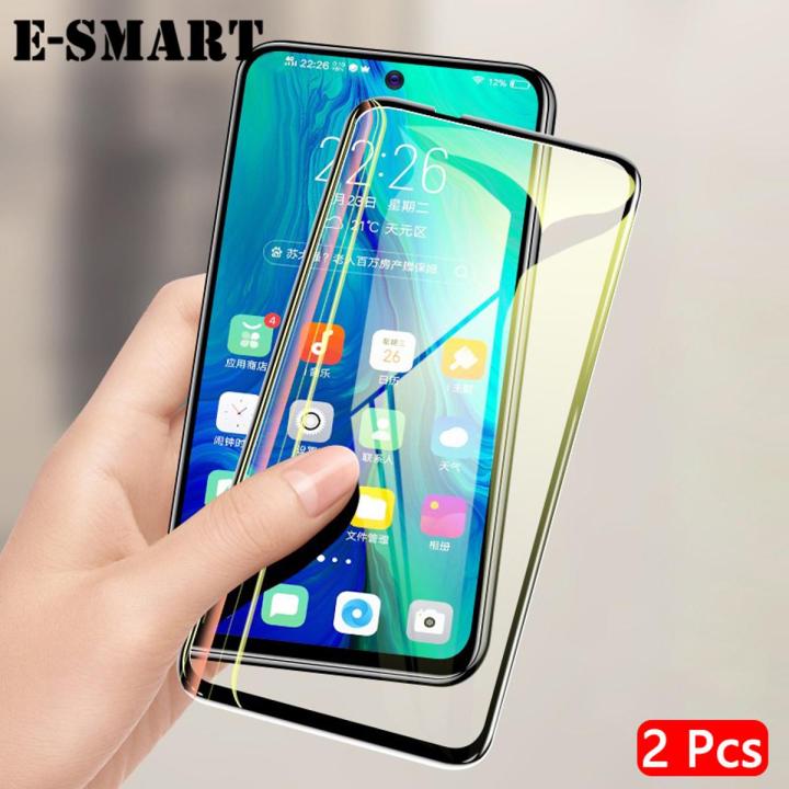 Pieces for Redmi Note 9S Screen Protector Tempered Glass