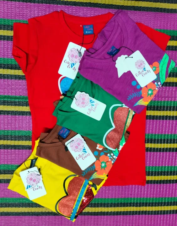 Girls%20T-shirt%20Short%20Sleeve%204%20Pes%20Package%20-%20Image%204