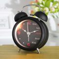 Metal Twin Bell Alarm Clock with Backlight and Loud Ringer. 