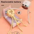 Octopus Night Light Adorable Octopus Night Lamp Flexible Led Book Light for Eye Protection Cute Funny Design Versatile Night Light Flicker Free Buyers' Favorite Mini Led Book Light. 