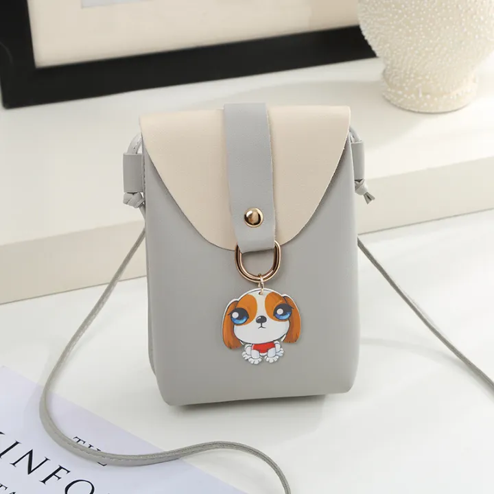Daifa%20Summer%20New%20Mini%20Coin%20Crossbody%20Phone%20Cartoon%20Primary%20School%20Student%20Cute%20Korean%20Style%20Fashionable%20Women%20Bag%20-%20Image%203