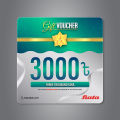 BATA Gift Voucher BDT 3000.