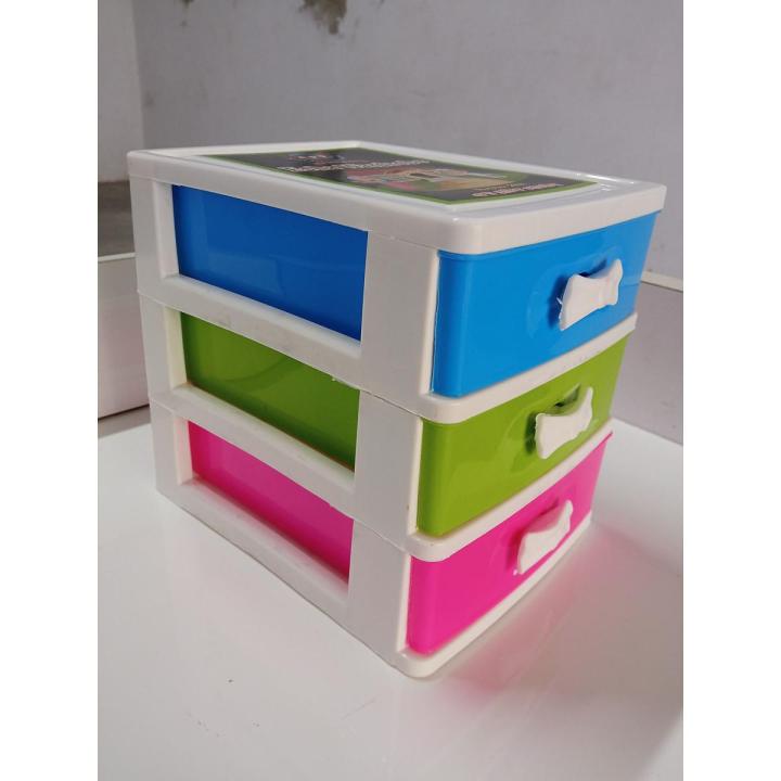 Plastic Mini Organizer 3 steps