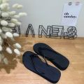 Flip Flops Women's Korean-Style Versatile Casual Fashion Thin Strap Muffin Slippers Women's Summer Non-Slip Flip-Flops Soft Beach Shoes. 
