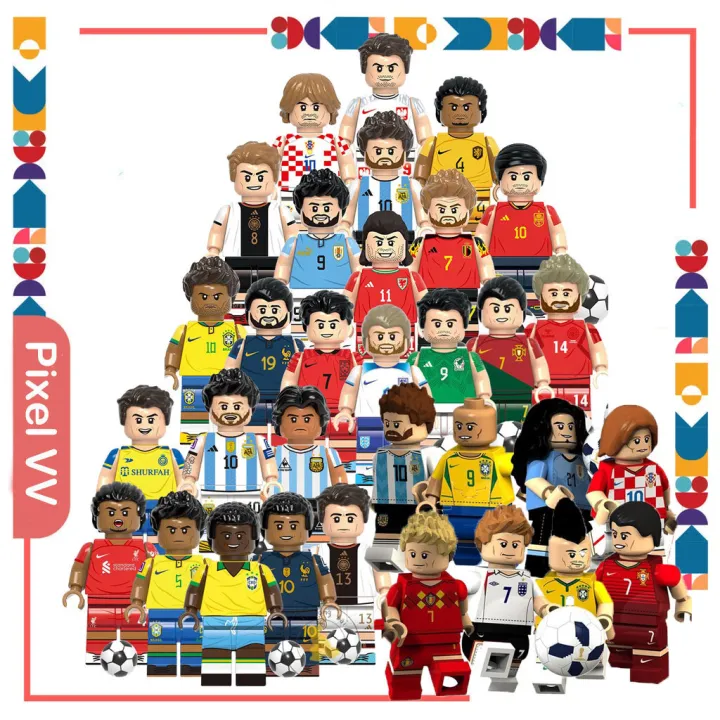 Soccer%20Player%20Minifigures%20Messi%20Ronaldo%20Football%20World%20Cup%20Star%20Players%20Action%20Figures,%20Building%20Blocks%20Toy%20For%20Legoes%20-%20Image%203
