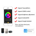 Tuya 3.0 Zigbee Smart RGB Light Strip 5-24V LED RGB Controller Smart Home Support Tuya App Control And Google Assistant. 