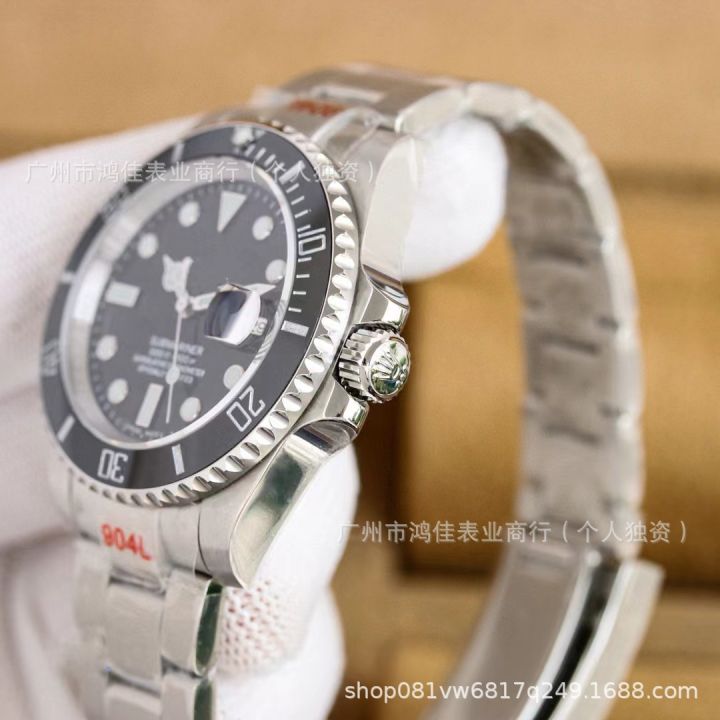 Ceramic%20ring%20green%20water%20ghost%20watch%20cross-border%20automatic%20mechanical%20submarine%20watch%20men's%20steel%20band%20luminous%20waterproof%20watch%20-%20Image%204