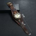 All-Match Fashion Punk Retro Brown Black Belt Strap Leather Watch Men Bracelet For Women Jewelry Freely Shipping. 