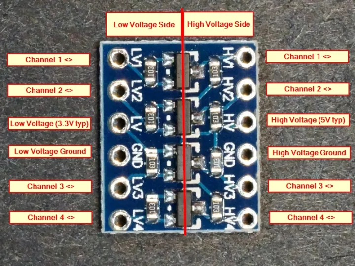 4%20CHANNELS%20Logic%20Level%20Converter%20Four%20Channel%203.3V%20To%205V%20Bi-Directional%20IIC%20I2C%20Converter%20Module%204-Channel%20Logic%20Level%20Converter%20Module%20Electrical%20Circuitry%20&%20Parts%20-%20Image%202