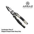 Combination Pliers 8" Stripper/Crimper/Cutter Heavy Duty Wire Pliers Diagonal Pliers Hand Tools. 