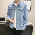 Men's Denim Jacket Spring Autumn Fashion Streetwear Jeans Coat Male Casual Korean College Jean Jacket Jaqueta Masculina. 