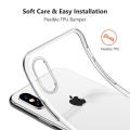 For Apple iPhone X/ Xs /Xs Max / XR Premium Silicone Case Crystal Clear Soft TPU Ultra-Thin Transparent Flexible Protective Mobile Phone Back Cover. 