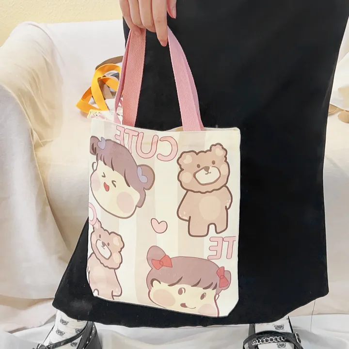 Cute%20Cartoon%20Canvas%20Handbag%20Small%20Fresh%20Canvas%20Bag%20Students%20Working%20People%20Out%20Handbag%20-%20Image%203