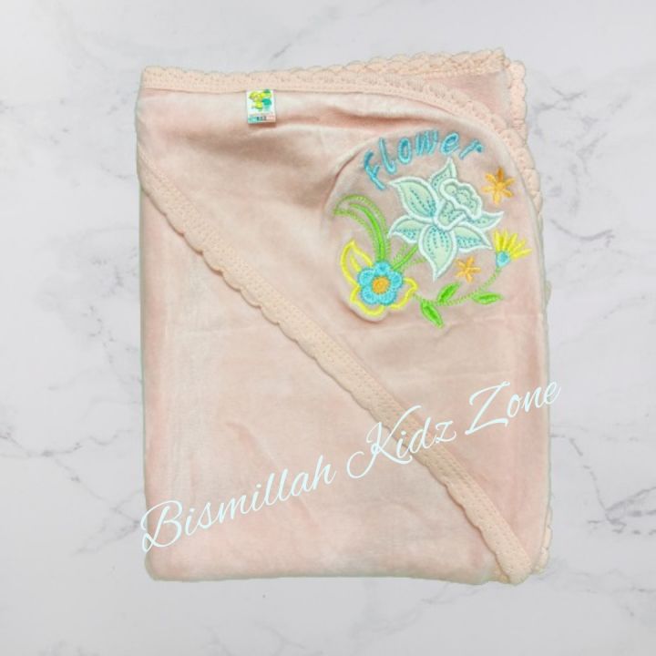 Baby Washable Velvet Cap Towel