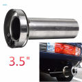 Insert Removable Stainless Round Exhaust Tip 3.5inch. 