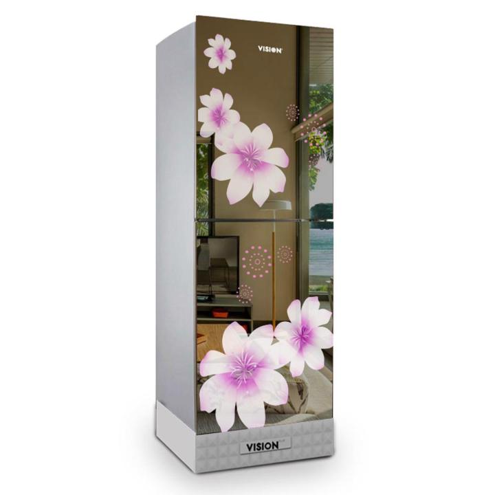 VISION VSN GD Refrigerator RE-262L Mirror White Purple-TM