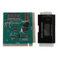 ATX, BTX, ITX Power Supply Tester with LCD Display & PC Motherboard Diagnostic Card 4-Digit PCI/ISA POST Code Analyzer.