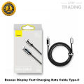 Baseus Display Fast Charging Data Cable Type-C to Type-C 100W - 1m/100CM. 