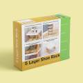 Shoe Rack 5 Layer (Stackable Multi-tier Shoe Organizer).. 