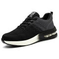 【selevn roind】 Safety Shoes Men Women Work Safety Boots Steel Toe Shoe Puncture Proof Air Cushion Work Sneakers Light Fashion Work Shoes Unisex.