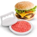ANAEAT Christmas Home Hamburger Meat Press Tool Set Plastic Patty Meats Burger Maker Mold BBQ DIY Hamburgers Tools Kitchen Accessories. 