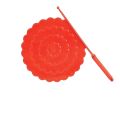 Manual plastic hand fan. 
