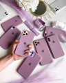 CrashStar With Logo Official Liquid Silicone Phone Case For iPhone 17 16 15 14 13 12 11 Pro Max Mini XS XR X 8 + 7 Plus Shockproof Soft Phone Casing With Velvet Inside Anti-fall Dark Color Phone Cover. 