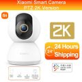 Xiaomi 360° Smart Home Security Camera PTZ 2K Baby Monitor 1296x2304P AI Panoramic Camera HD Night Vision Webcam Work With Mijia. 