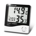 HTC-1 Lcd Display Digital Room Temperature & Humidity Meter Clock.