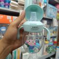 Baby Kettle Duck Beak Children's Straw Water Cup Learning Baby Drinking Water and Milk Leak-proof Drinking Cup- 1pcs [Color as per stock]. 