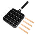 16 Holes Aluminum Takoyaki Maker Grill Pan Octopus Ball Plate Home Cooking Baking Forms Mold Tray Baking. 