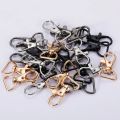 5/10/20pcs Swivel Clasps with D Ring Lanyard Snap Hooks Keychain Clip Hook Metal Lobster Claw Clasp for Keyrings Crafting Sewing.