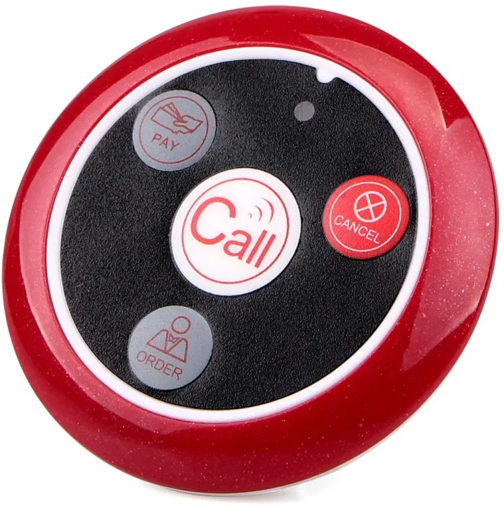 Retekess Wireless Service Call Pager Button Restaurant Calling System, Receiver with Pager Buttons.