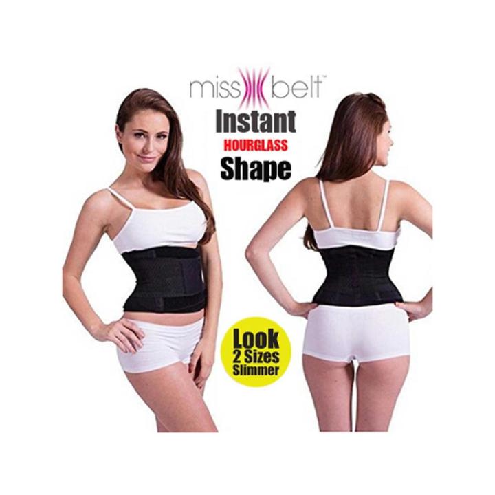 Miss Belt Body Shaper Black