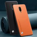 For OnePlus 6 6T case Carbon Fibre Leather Silicone Shockproof Protection Back cover For One Plus 6T 6 OnePlus6 T Casing. 
