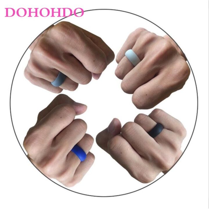 DOHOHDO%20New%208mm%20Affordable%20Silicone%20Rubber%20Wedding%20Bands%20For%20Men%20Rings%20Black%20White%20Color%20Casual%20Silicone%20Finger%20Ring%20Anel%20-%20Image%208