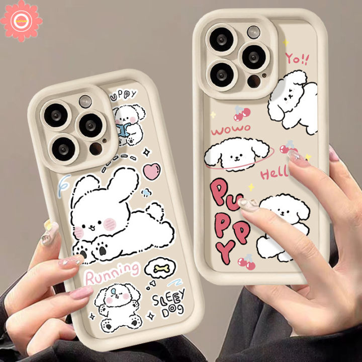 Creative%20Cartoon%20Puppy%20Phone%20Case%20Compatible%20For%20IPhone%207Plus%20XR%2013%2015%2011%2014%2012%20Pro%20Max%208%206%207%206S%20Plus%20X%20XS%20MAX%20SE%202020%20Cute%20Running%20Sleey%20Puppy%20Dog%20Angel%20Eyes%20Soft%20Case%20-%20Image%204