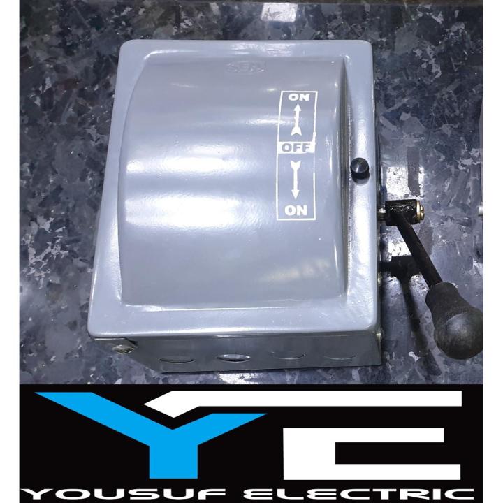 change over switch 60 ampere dp double phase manual motor reverse forward switch transfer switch