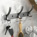 CIFBUY Iron Coat Rack Wall Mount, Thickened Space Aluminum Clothe Hook, Bathroom Sticky Hook Towel Clothe Wall Hanger Towel Rack.