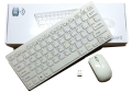 KM901 Keyboard Mouse Combo 2.4G Wireless 78 Key Mini Keyboard and Mouse - Black & White 1 pcs. 