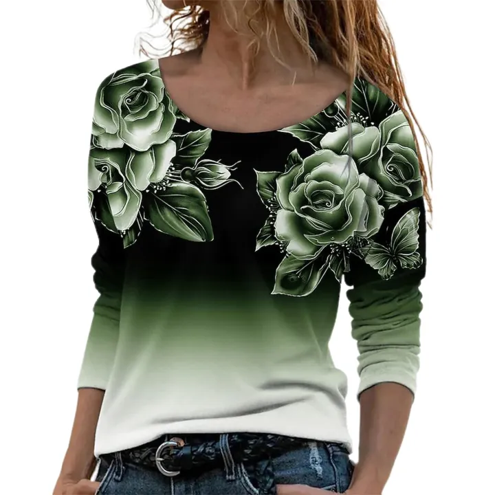 Spring%20Blouse%20Print%20Spring%20Touch%20Women%20Blouse%20-%20Image%202