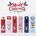 500ml Christmas 2024 Thermos Water Bottle Portable Stainless Steel Vacuum Cup with Lid Elk Santa Thermos Mug Christmas GiftsBasketball. 