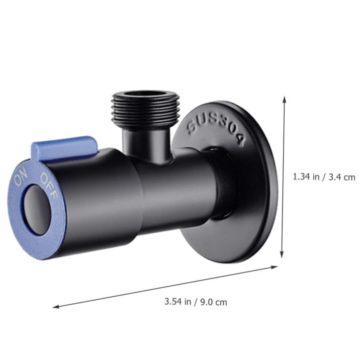 304%20Stainless%20Steel%20Angle%20Stop%20Valve%20Pure%20Copper%20Valve%20Core%20Hot%20and%20Cold%20Water%20Angle%20Valve%20Stop%20Valve,%20for%20Bathroom%20&%20Toilet%20%5BBlack%5D%20-%20Image%204